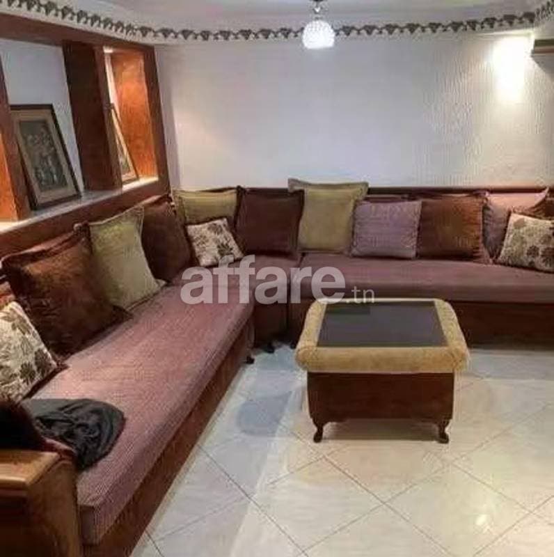 NORD HILTON - MUTUELLE VILLE APPARTEMENT S+2 MEUBLE A LOUER