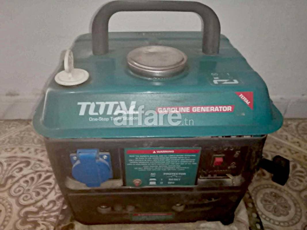 GROUPE ÉLECTROGÈNE TOTAL 800W NEUF 370 DT