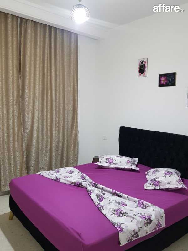 location appartement meublé à Tunis route la Marsa par nuit