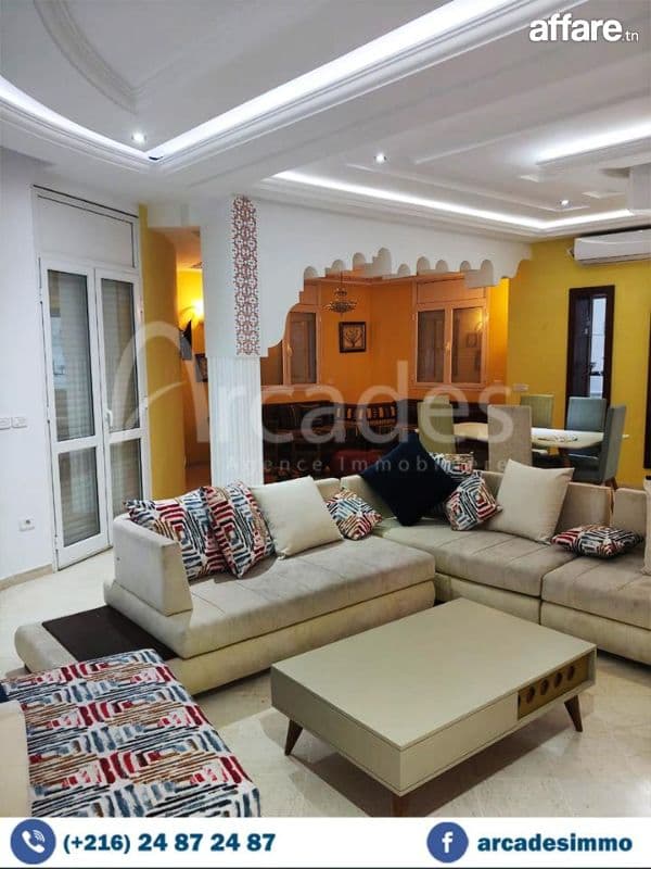 à louer - longue durée -  Étage de villa – Skanes Monastir 