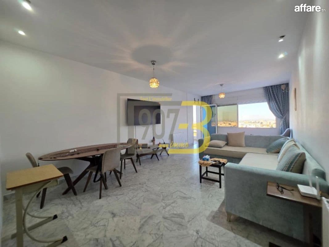 A vendre un appartement s+3  à  cité Ennasr.