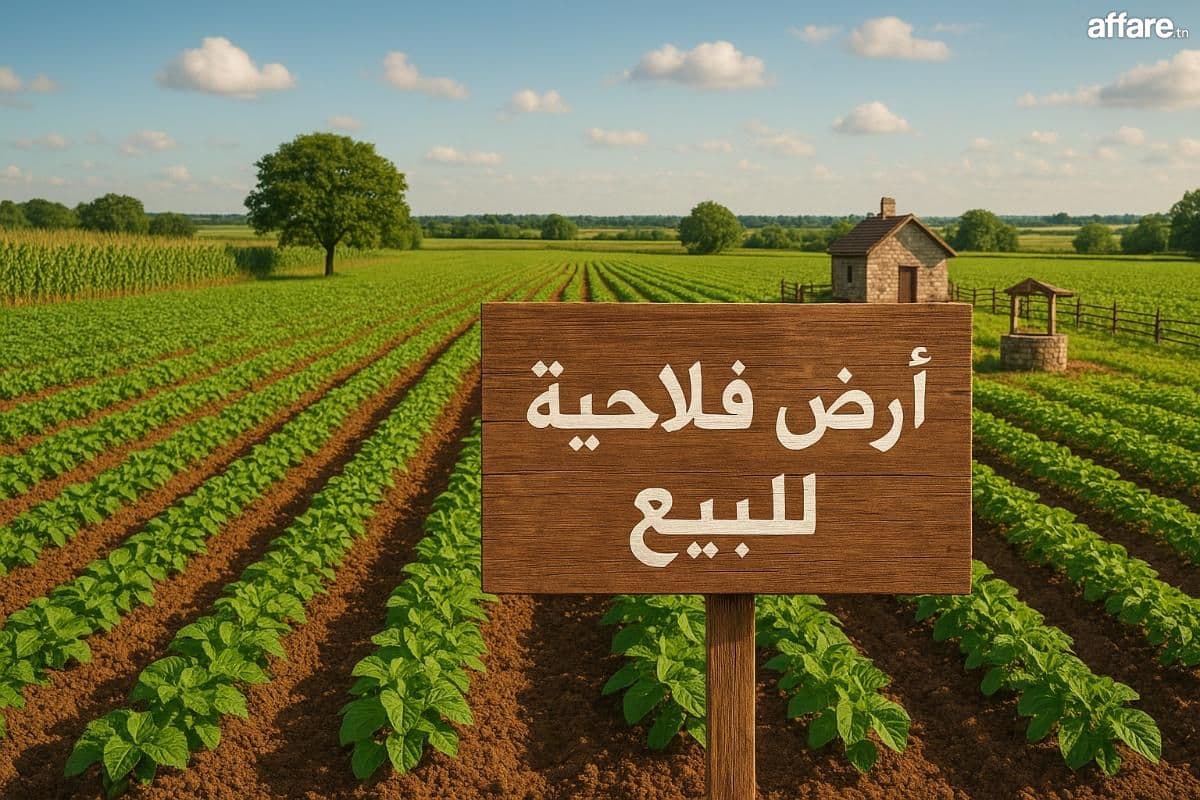 #Terrain #Agricole #Titré [#2170m²] #Sidi Bouli Vers #Chiab 