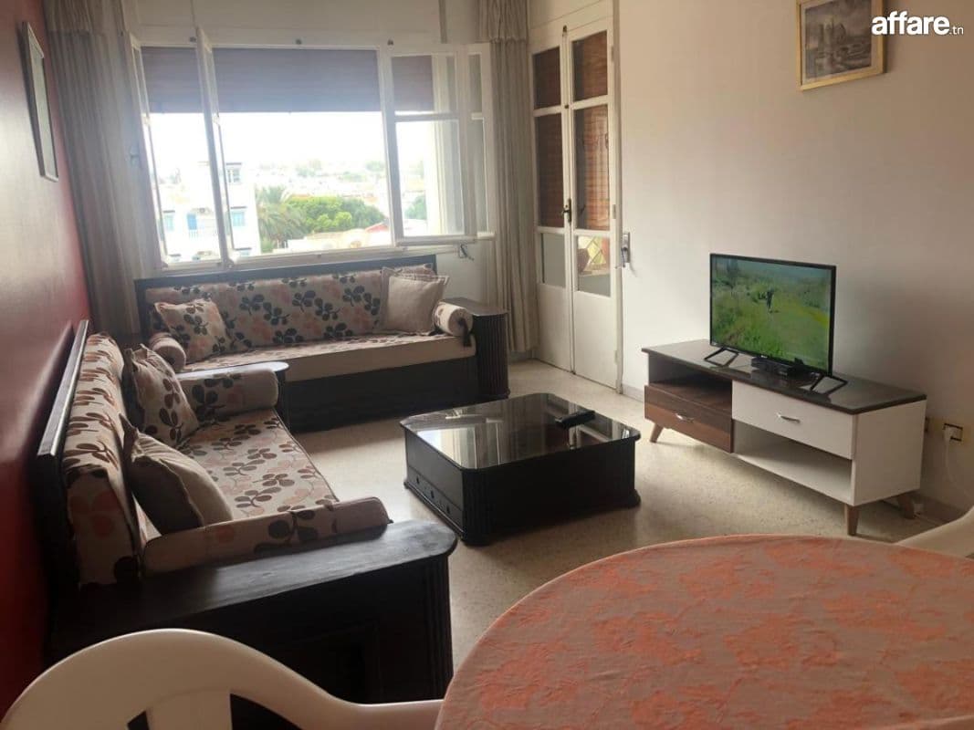Très Bel appartement à vue dégagée sur Tunis centre