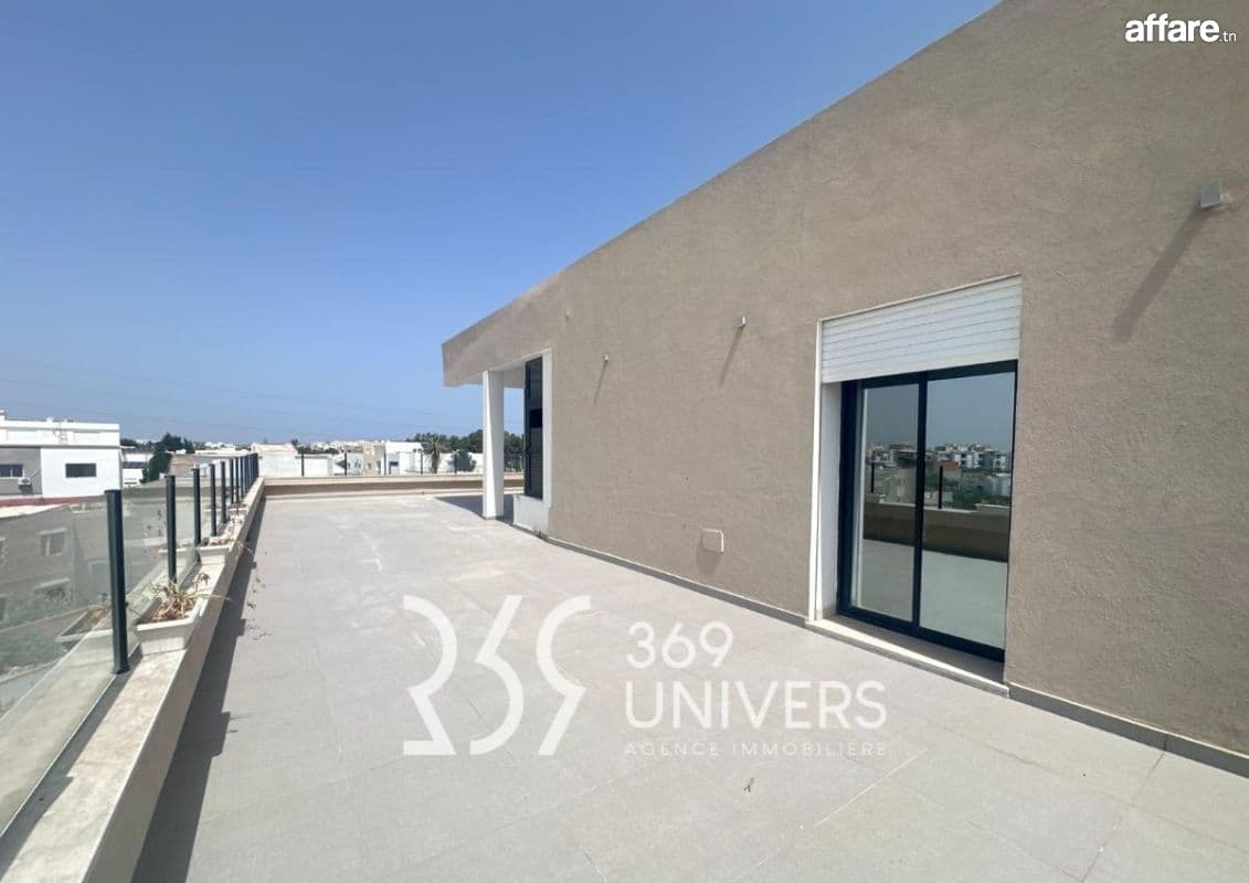 Appartement avec terrasse aux jardins de Carthage