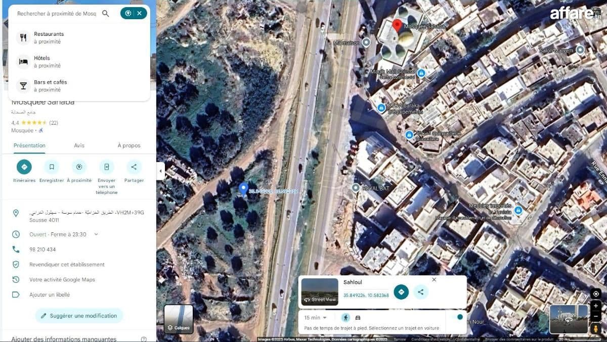 #A VENDRE Terrain Commercial [#794m²] #Hammem Sousse #Ghrabi