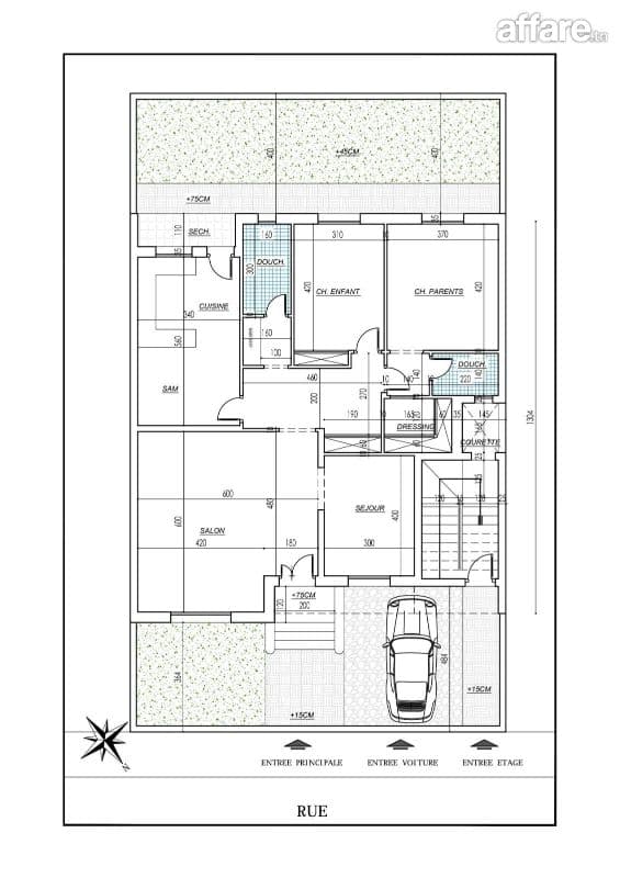 Terrain habitation 