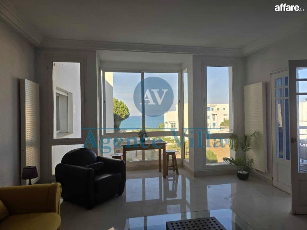 un appartement s3 meublé a gammarth 