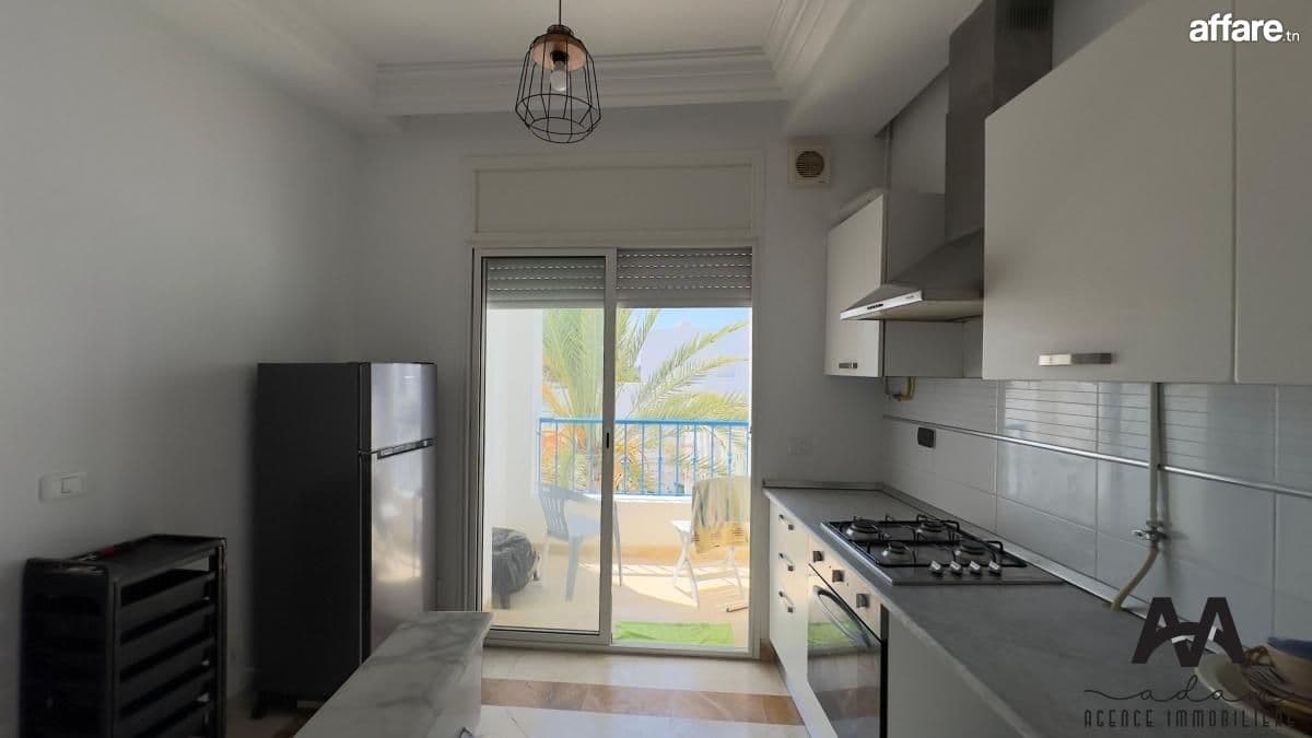 Location – Appartement S+1 meublé à Jinène Beni Khiar