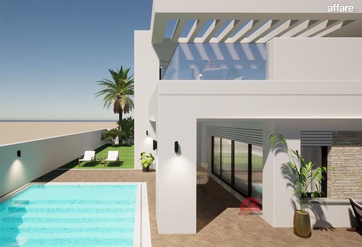 Villa neuve à vendre à la zone touristique Mezraya ZA