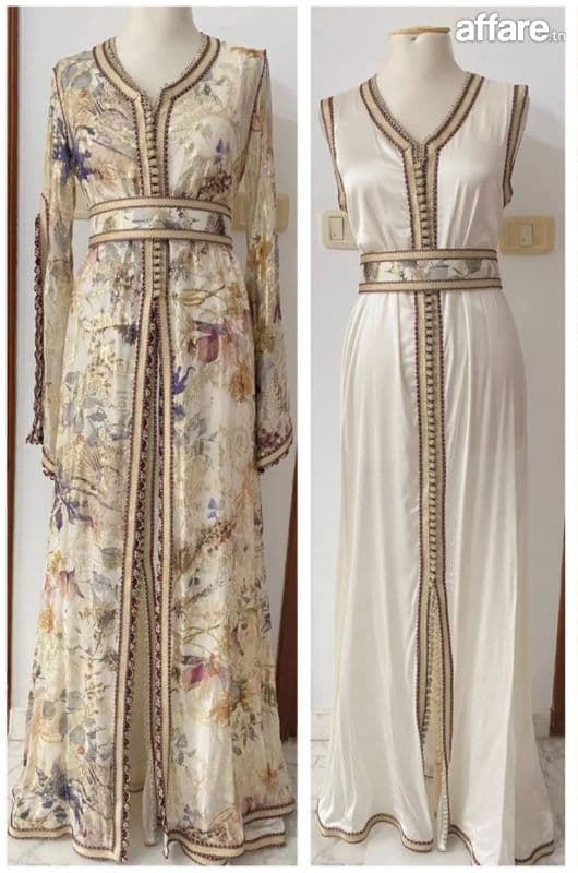 Kaftan Marocain en Soie