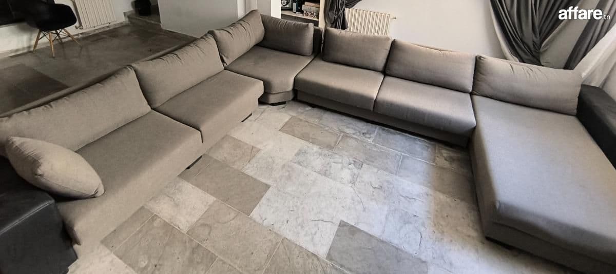 Grand salon de coin meublatex 