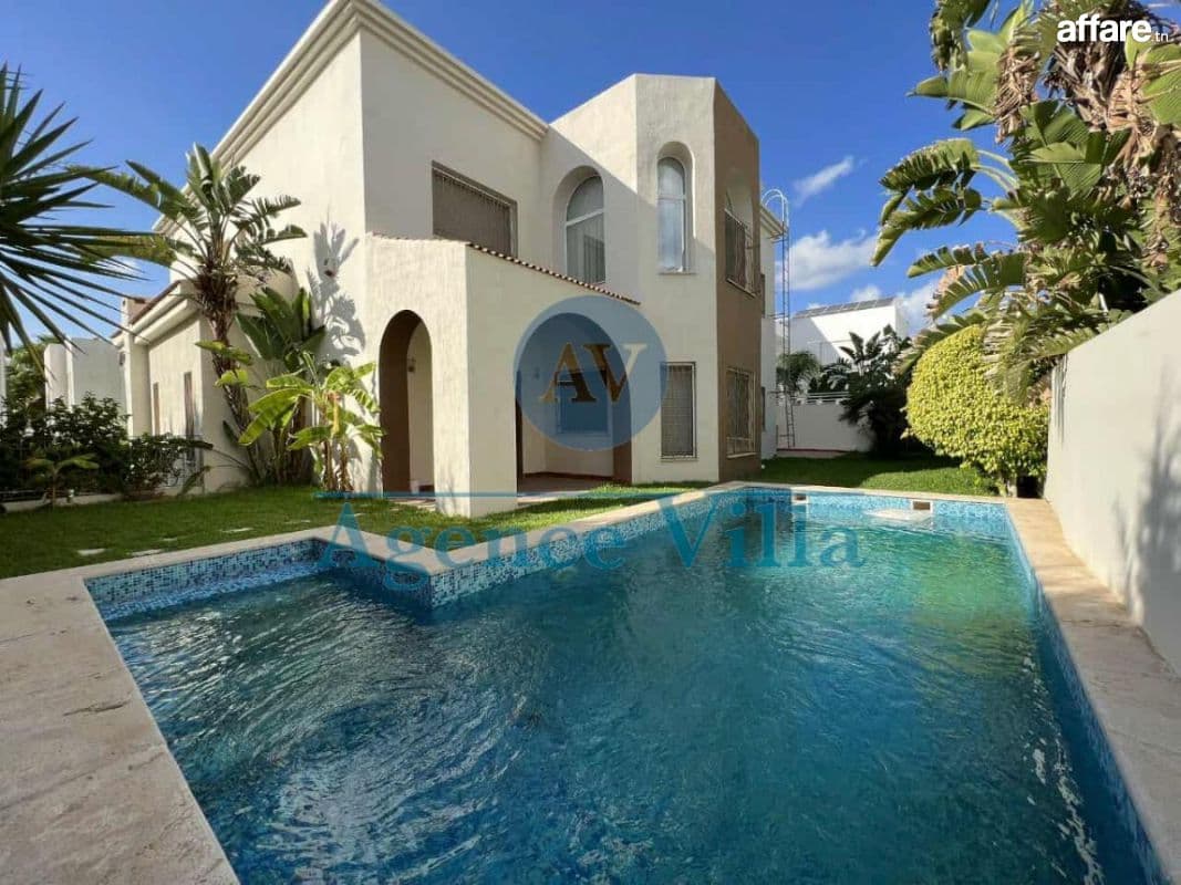 une villa s6 au lac2 avec piscine et jardin 