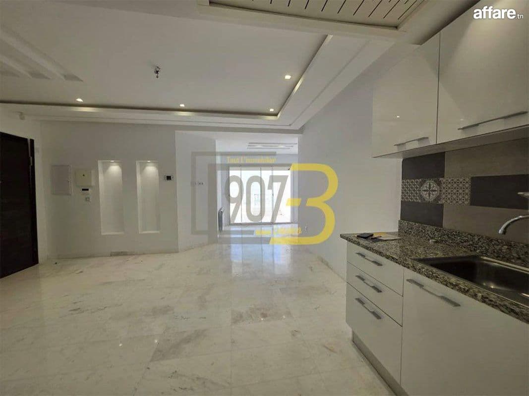 À VENDRE à Ennaser  Superbe Appartement S+1 avec terrasse e