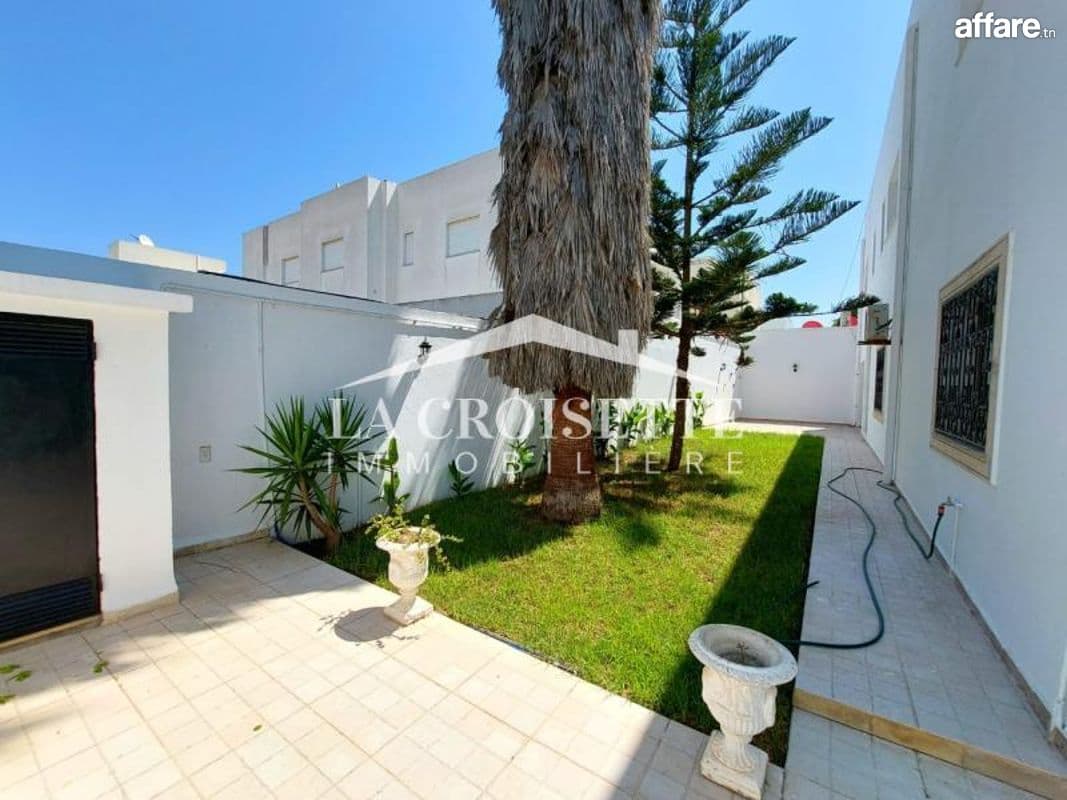 Appartement s3 avec jardin à Gammarth ZAL1805