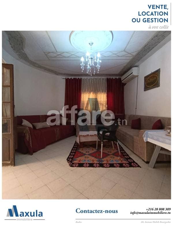 À VENDRE MAISON D ANGLE S+5 À RADES MALLEHA