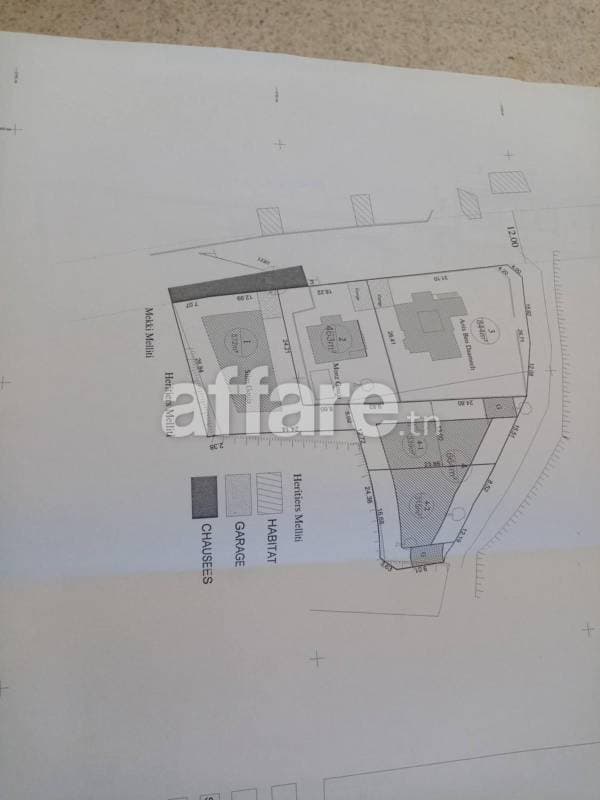 Terrain a vendre houmet souk boumellal