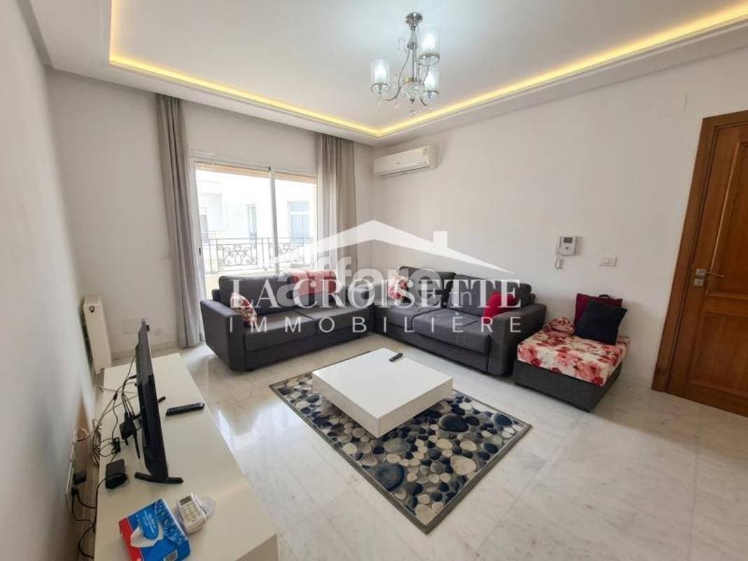 Appartement S+1 meubléaux Jardins de Carthage MAL0114