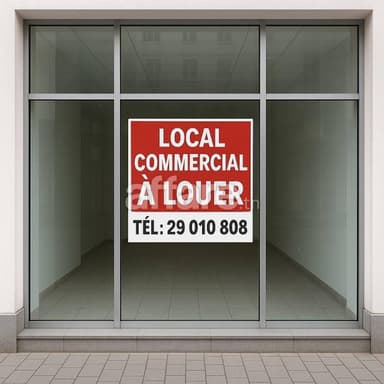 À LOUER LOCAL COMMERCIAL NEUF À LAOUINA