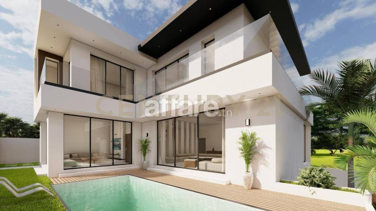 À VENDRE Villa inachevée avec piscine à Riadh El Andalous