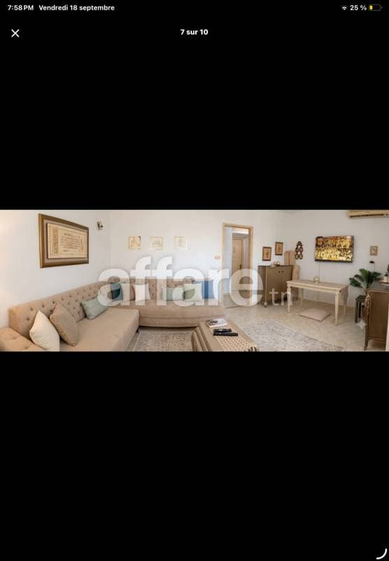 Bel appartement S+2 90 m² très lumineux - Carthage Salambo