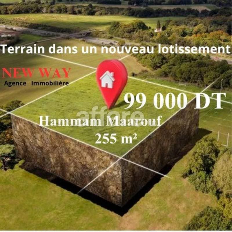 Terrain à Cité Riadh Hammem Maarouf