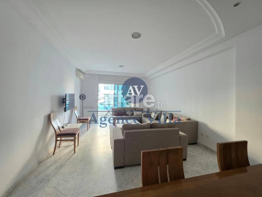 A louer appartement s+3 meublé ou vide au Lac 2