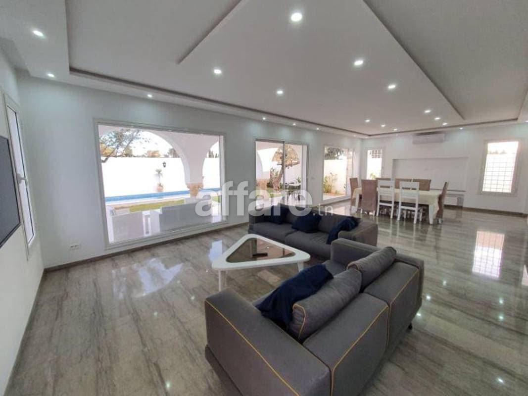 Une villa avec picine à louer à Hammamet