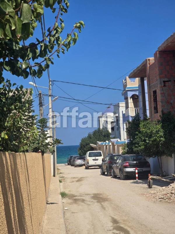 Terrain 430 m² à 50m de la mer chatt mariem