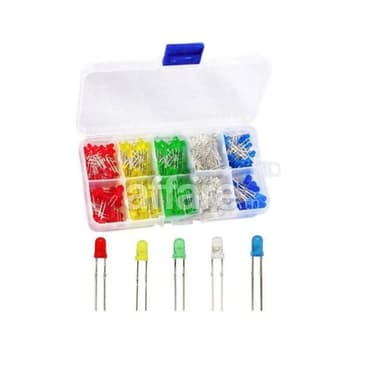 Lot de 150 LED avec boîtier plastique
