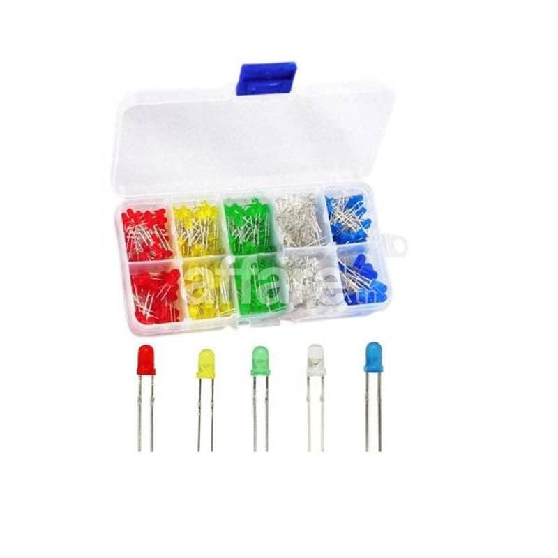 Lot de 150 LED avec boîtier plastique