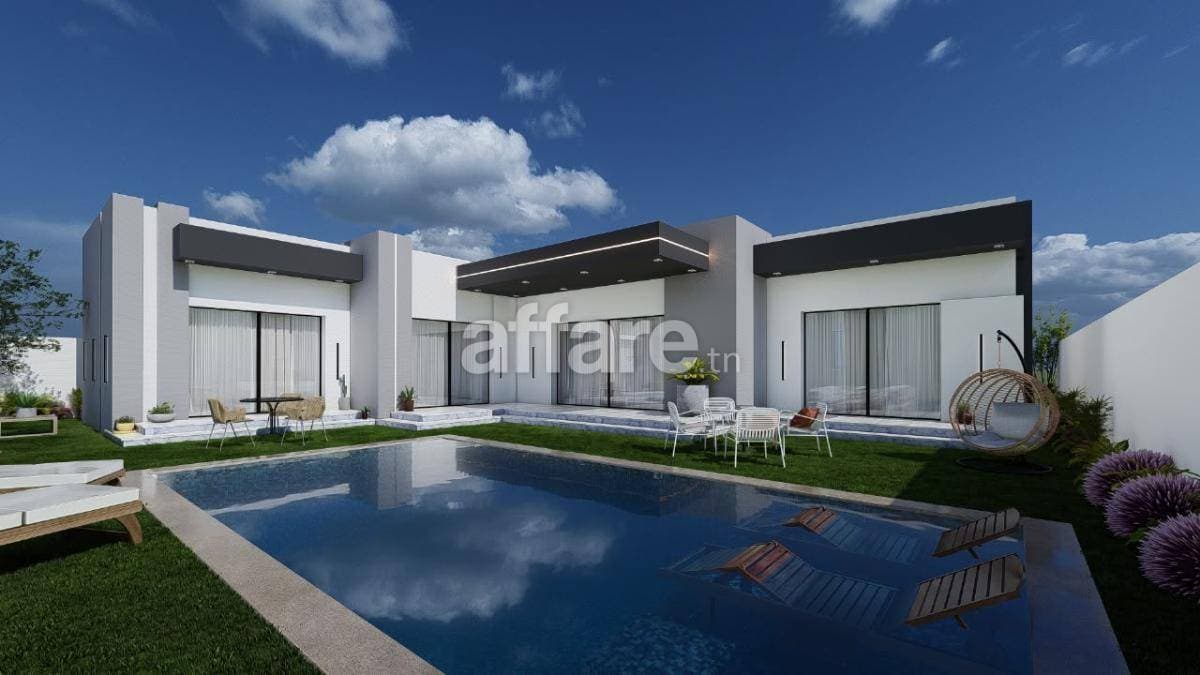 Une charmante villa plein pieds avec piscine