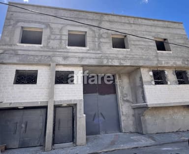 IMMEUBLE R+2 + DÉPÔT 200 M² + 3 APPARTEMENTS SIDI THABET