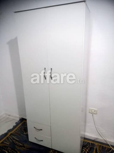 Armoire+lit+matelas+ table de nuit 