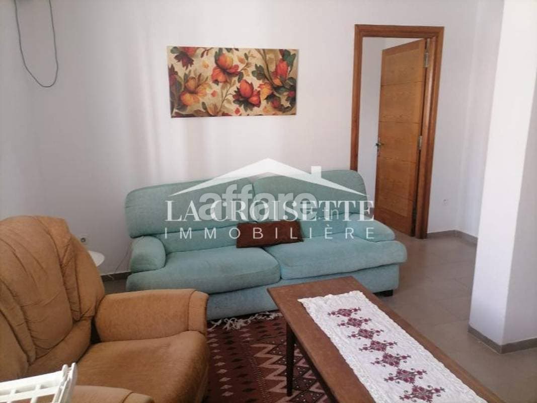 Appartement S+1 meublé à La Marsa ZAL1948
