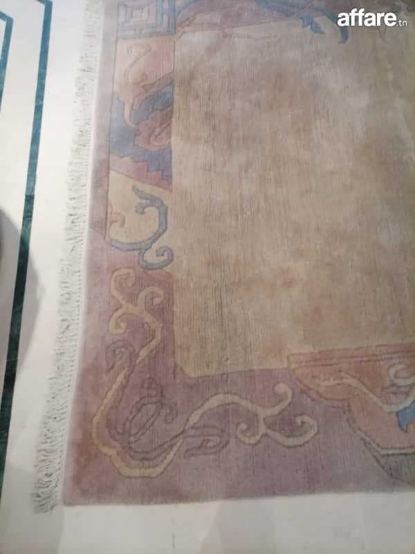 Tapis pure laine