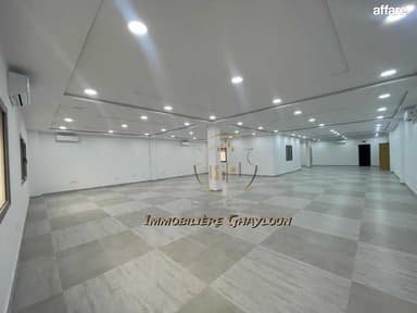 Bureaux open space & locaux commerciaux à Megrine Sidi Rzig 