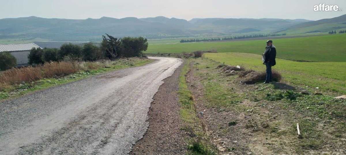 Terrain agricole de 2, 5 h vanne teskraya bizerte 