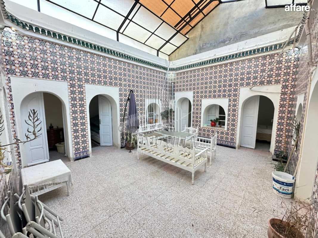 maison arabe à Hammamet Nord.