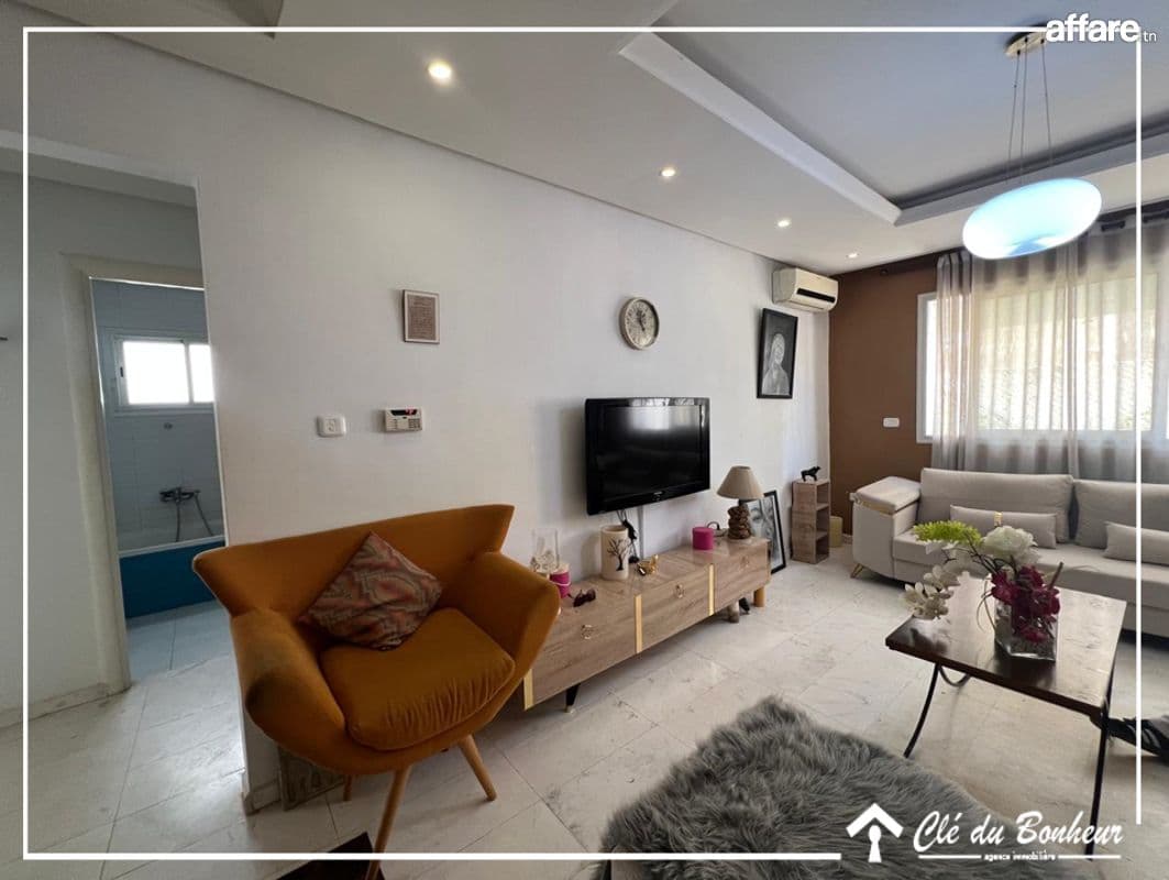 appartement s2 au RDC à ain zaghouan 