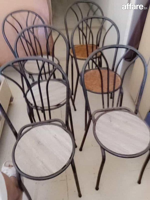 Table avec 6chaise