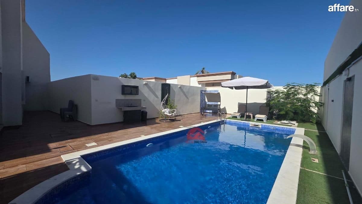 Vente villa avec étage indépendant à Midoun Djerba ZA
