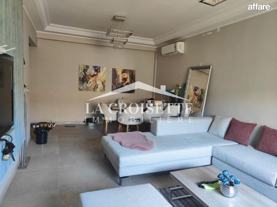 Appartement s2 meublé à L'aouina ZAL1721