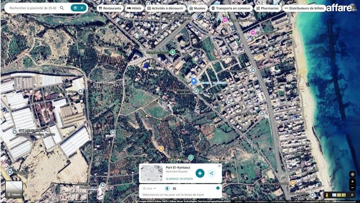 #Terrain #Approuvé [#450m²] de #Vocation (#R+3) #Kantaoui 