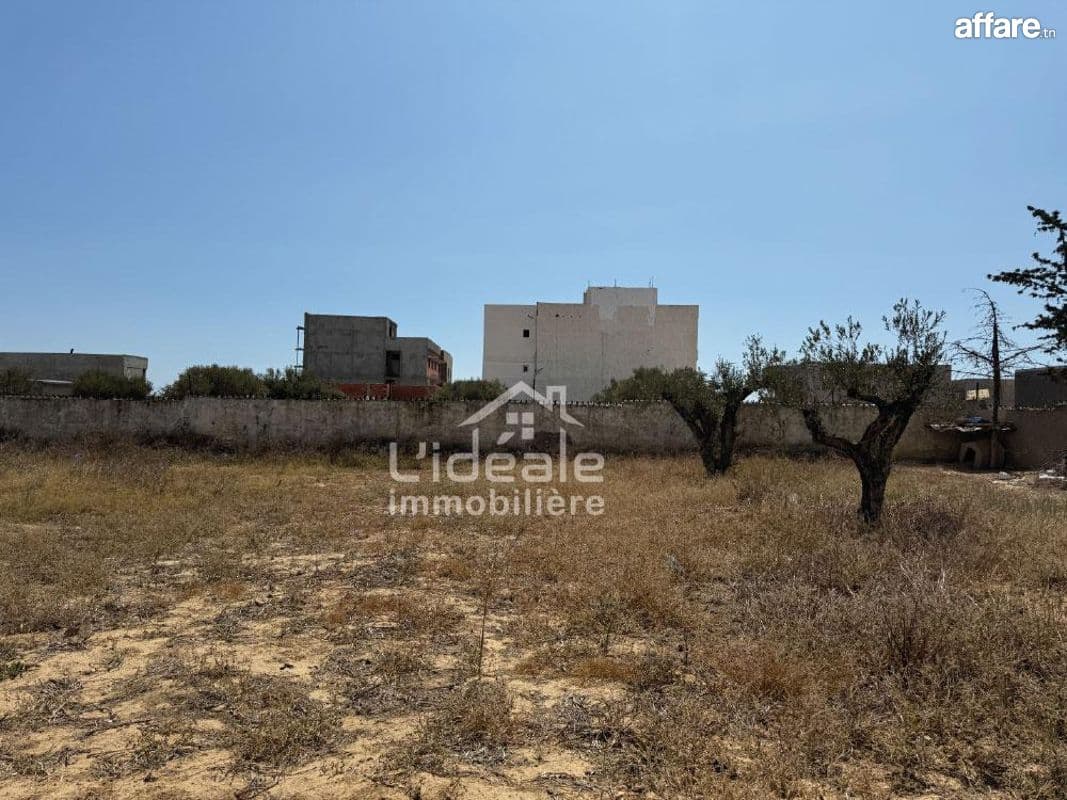Terrain à Batir à Mrezgua Hammamet Nord