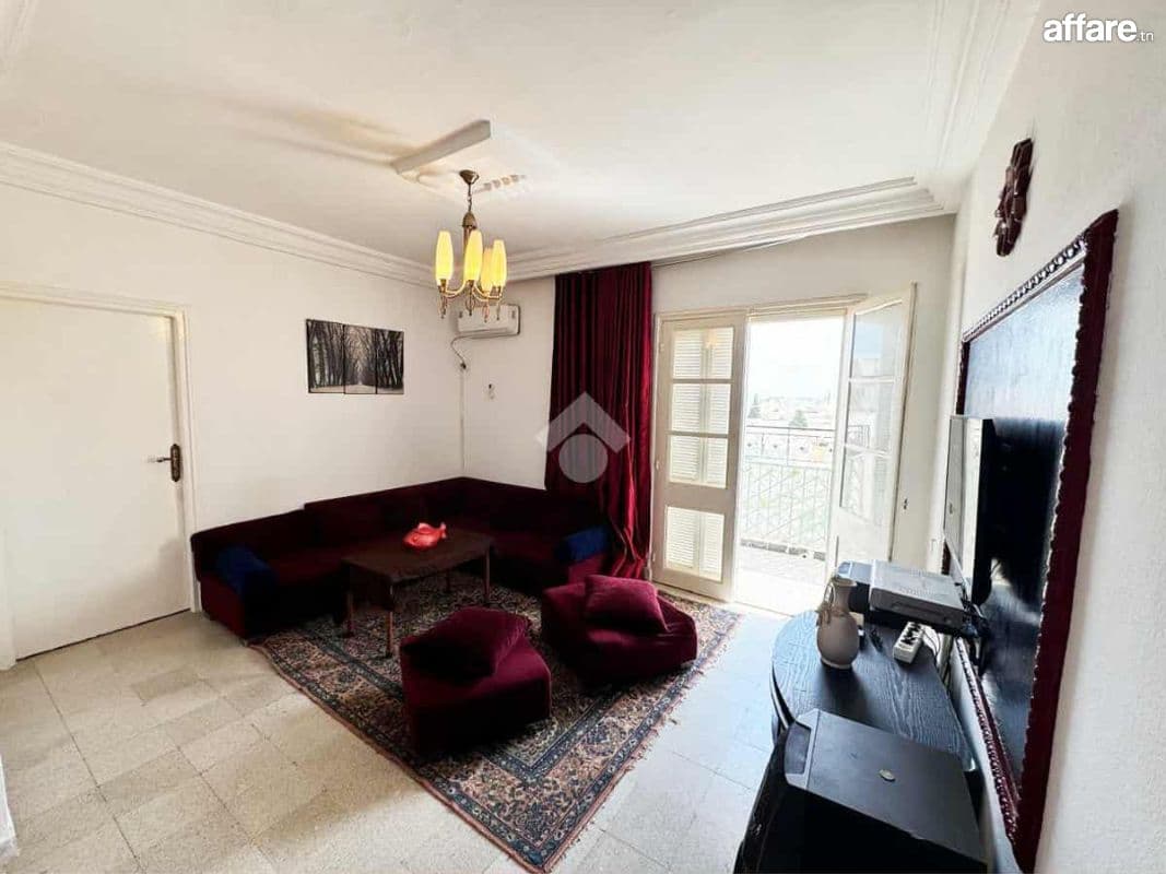 Appaprtement S3 meublé à cité Ennozha