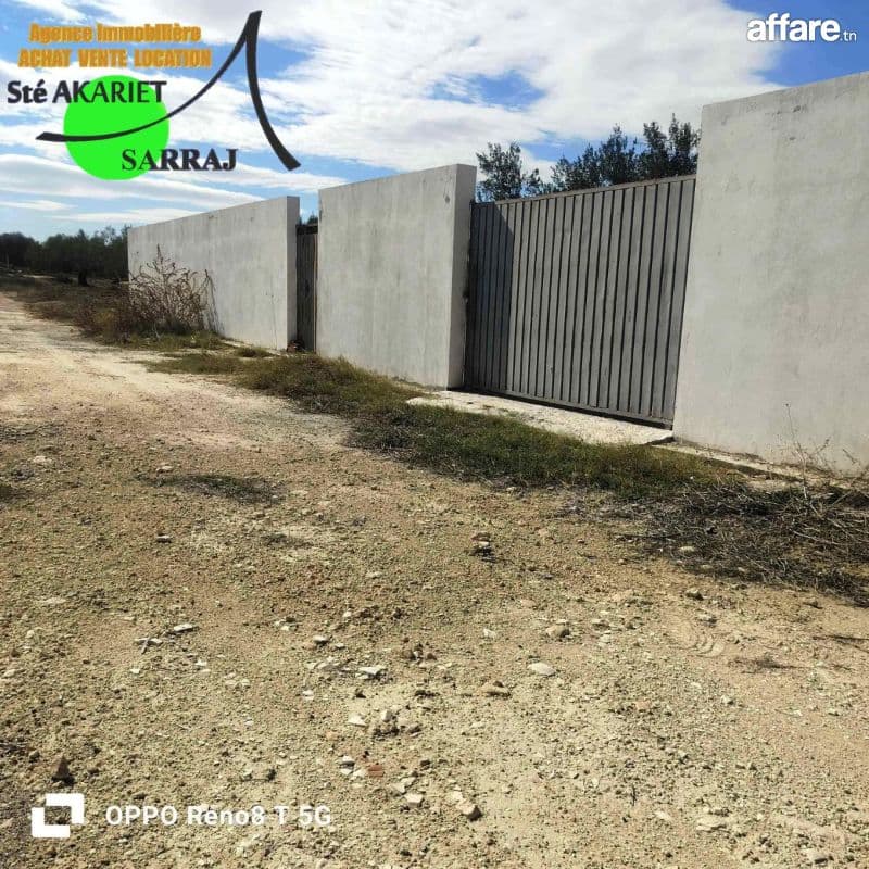 #_______Très_bon_offre #Terrain #Clôturé [#1000m²]#Rmila 