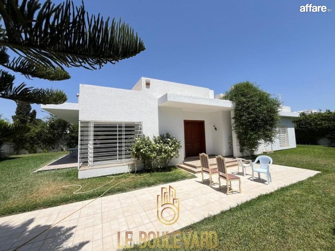 A Louer Villa S+3 Haut Standing à Oued Souhil, Nabeul 