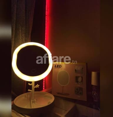 Miroir LED Makeup Tactile 3 Couleurs