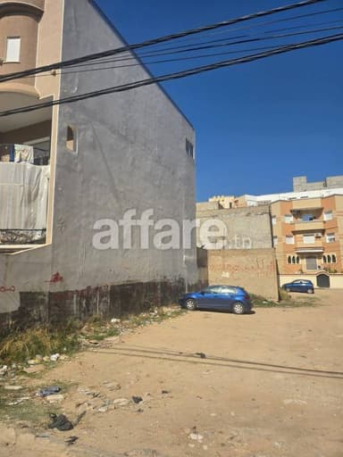 A vendre terrain 327m a Soviva kantaoui