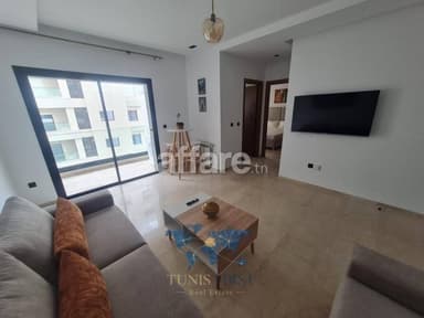 A louer Appartement S+1 Meublé aux Jardins de Carthage